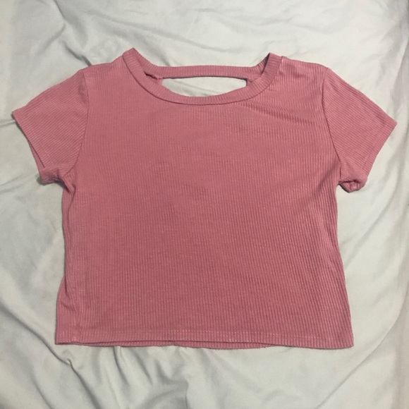 F21 Laced Up Cropped Top - Picture 2 of 3